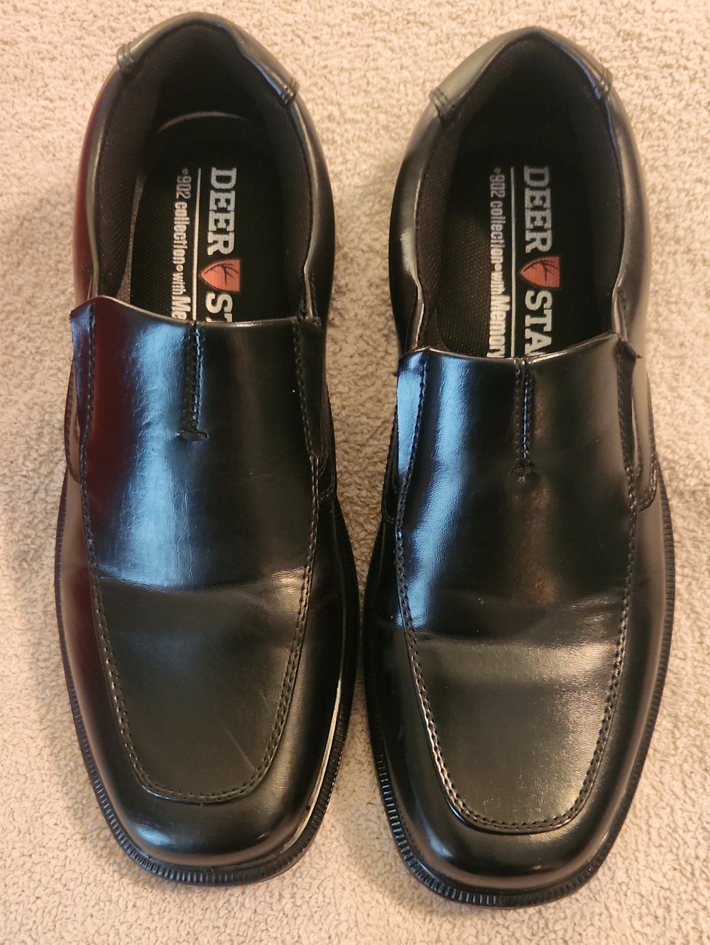 Mens DEER STAGS Slip On Dress Shoes